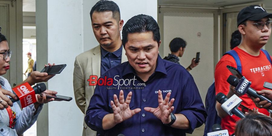 Erick Thohir Jawab Keheranan Thomas Doll yang Anggap Persija Sulit Dapat Penalti