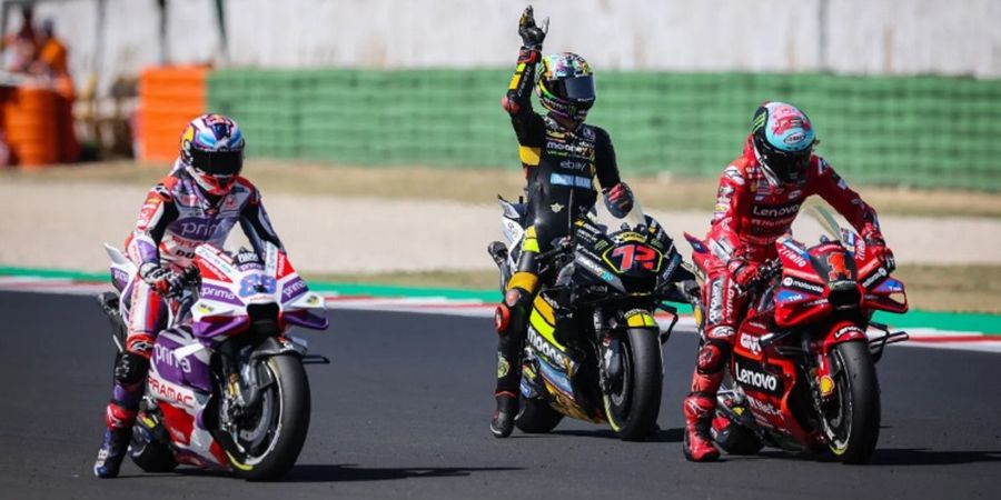 Hasil MotoGP San Marino 2023 - Jorge Martin Tak Tersentuh, Trio Ducati Dominasi Podium!