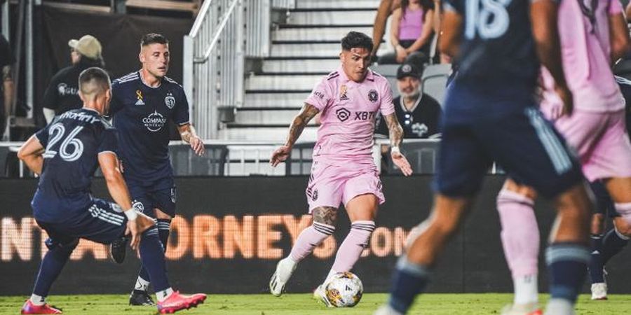 Hasil Inter Miami - Tak Ada Lionel Messi, The Herons Gebuk Sporting KC Lewat Drama 5 Gol