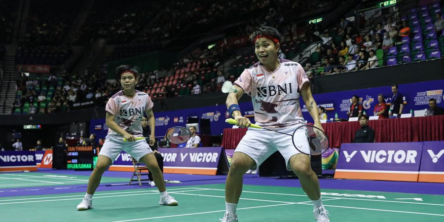 Hong Kong Open 2023 - Main Kalem Jadi Pembeda Apriyani/Fadia dan Ana/Tiwi di Derbi 