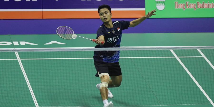 Hong Kong Open 2023 - Permainannya Mulai 'Panas', Anthony Ginting Bersiap Adu Strategi Lawan Wakil Malaysia