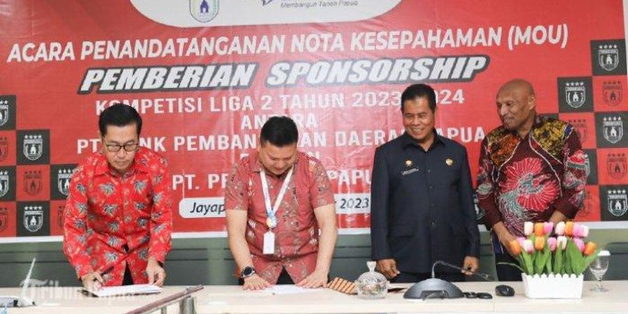 Persipura Ketiban Berkah, Sponsor yang Sempat Mundur Datang Lagi