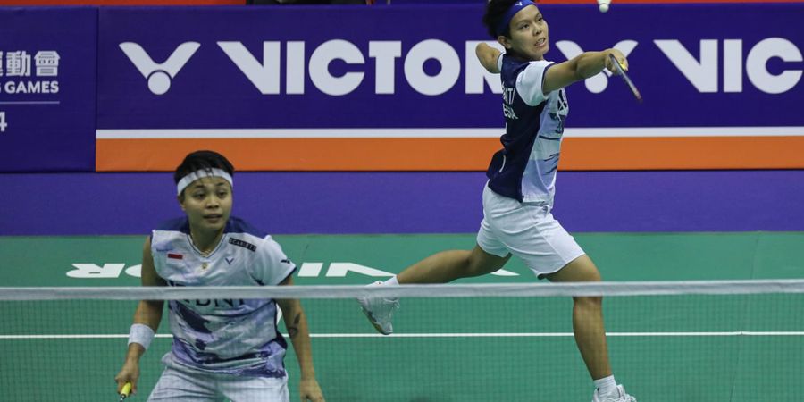 Hasil Hong Kong Open 2023 - Kontrol Permainan Lawan, Apriyani/Fadia Mantap ke Semifinal