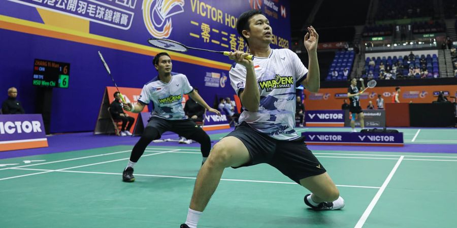 French Open 2023 - Ahsan/Hendra Langsung Ditunggu Ganda Putra No 1 Dunia, Rekor Sengit Menanti