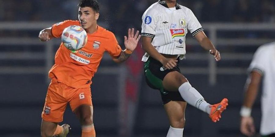 Hasil Liga 1 - Manfaat Kesalahan Kiper Lawan, Gol Larut Silverio Junio Bawa Borneo FC Menang atas PSS