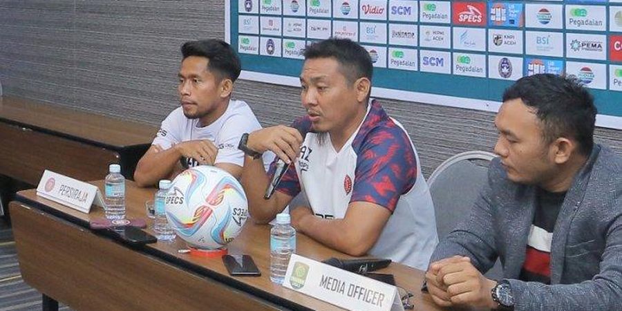 Komentar Pelatih Persiraja Terkait Kritik Pedas Pelatih Sriwijaya FC yang Nilai Ada Ulur Waktu