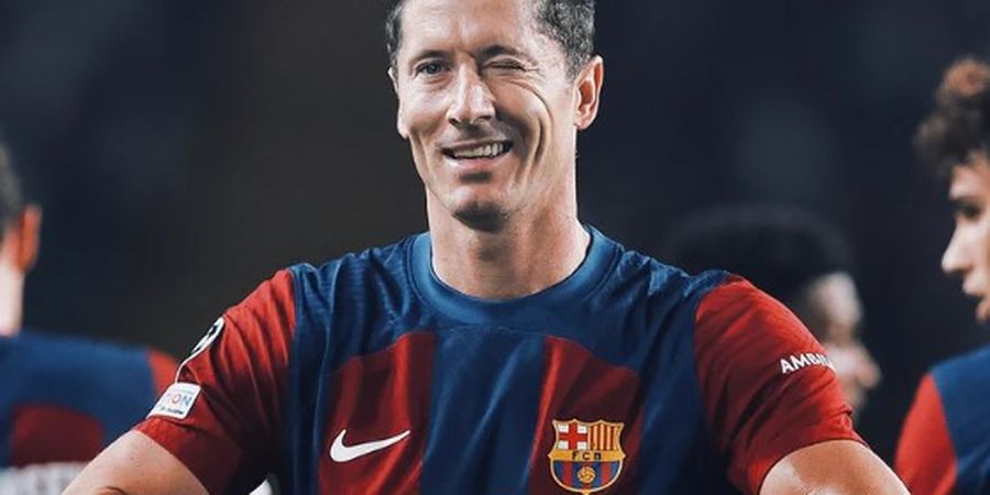 Bantu Barcelona Cukur Royal Antwerp, Robert Lewandowski Ikuti Jejak Hebat Messi dan Ronaldo