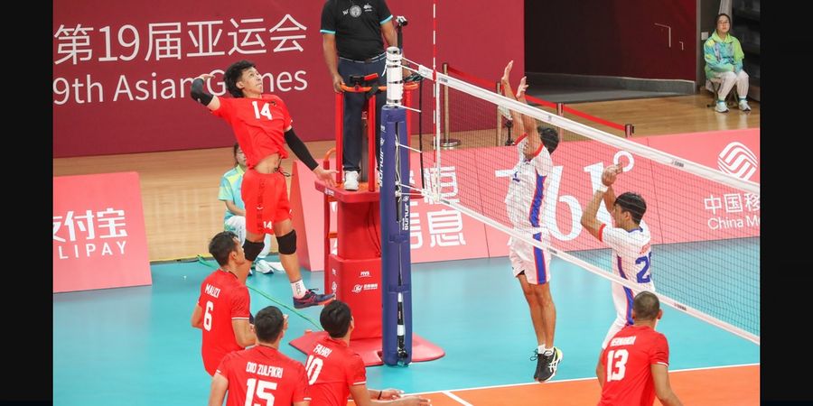 Hasil Voli Asian Games 2022 - Indonesia Jaga Asa usai Kerja Keras Bungkam Afghanistan, Tunggu Hasil Filipina vs Jepang