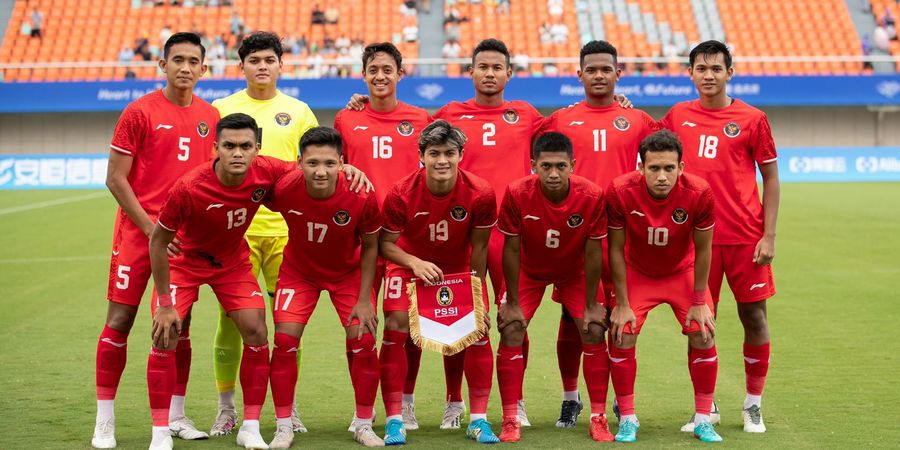 Asian Games 2022 - 7 Tim Amankan 16 Besar, Timnas U-24 Indonesia di Ujung Tanduk