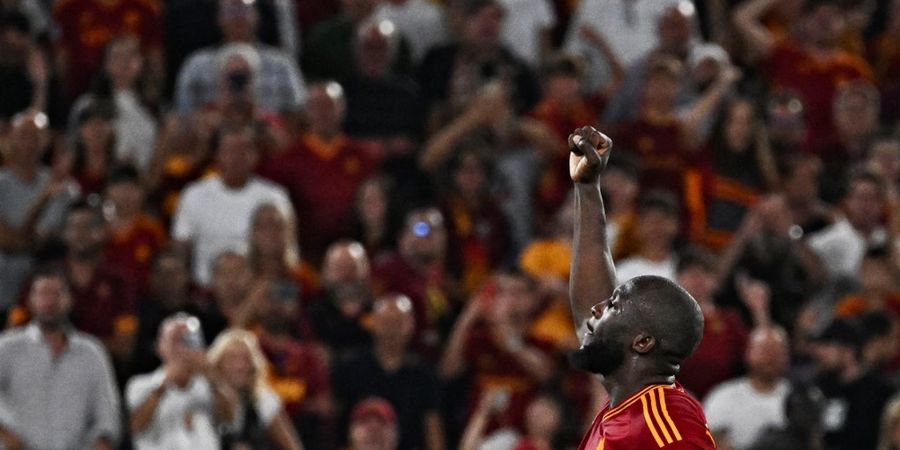 Romelu Lukaku Monster Gol di Liga Europa, Langsung Haus Darah setelah Dipegang Mourinho di AS Roma