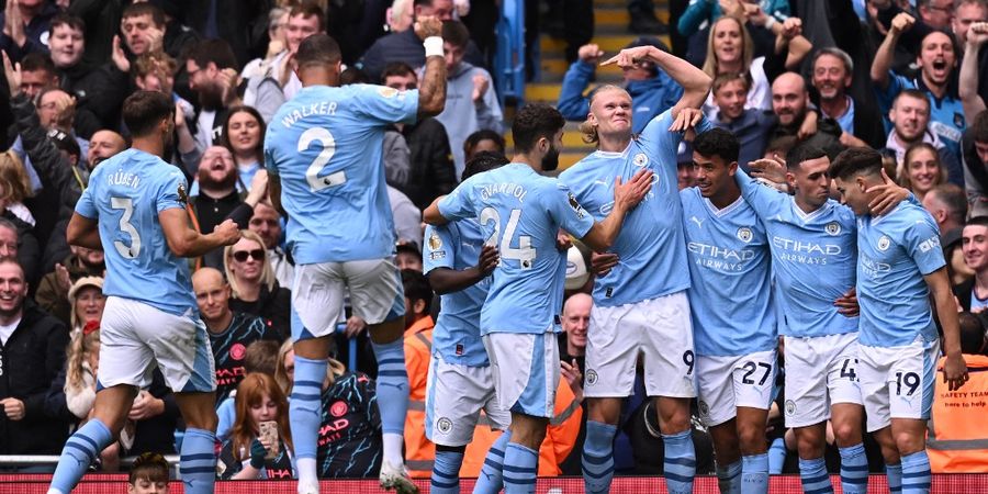 Hasil Liga Inggris - Gelandang Andalan Kena Kartu Merah, Man City Tetap Raih Hasil Sempurna