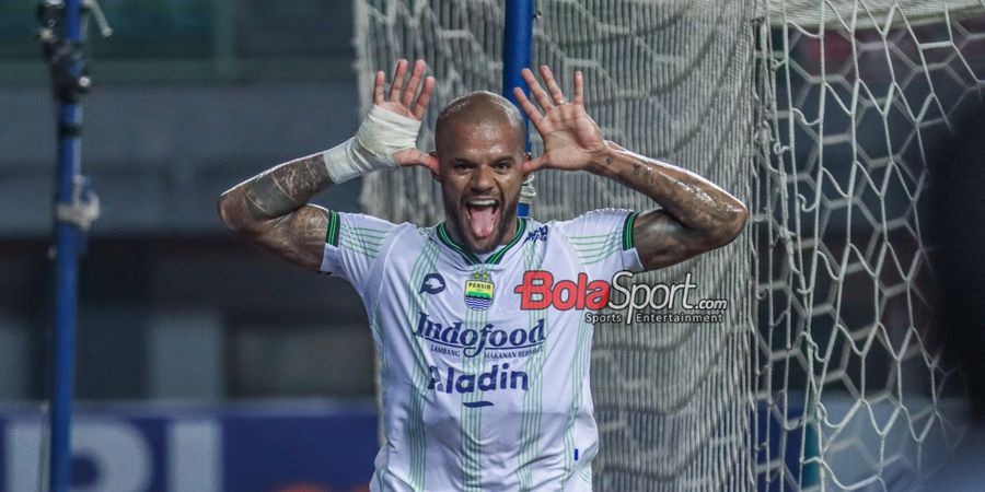 Hasil Liga 1 - Diwarnai Hattrick David da Silva, Persib Pesta Gol ke Gawang Persita