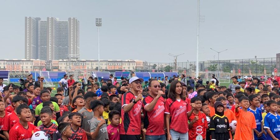 Claudia Scheunemann dan Eks Striker Timnas Indonesia Apresiasi Turnamen yang Wadahi Pemain Usia Dini