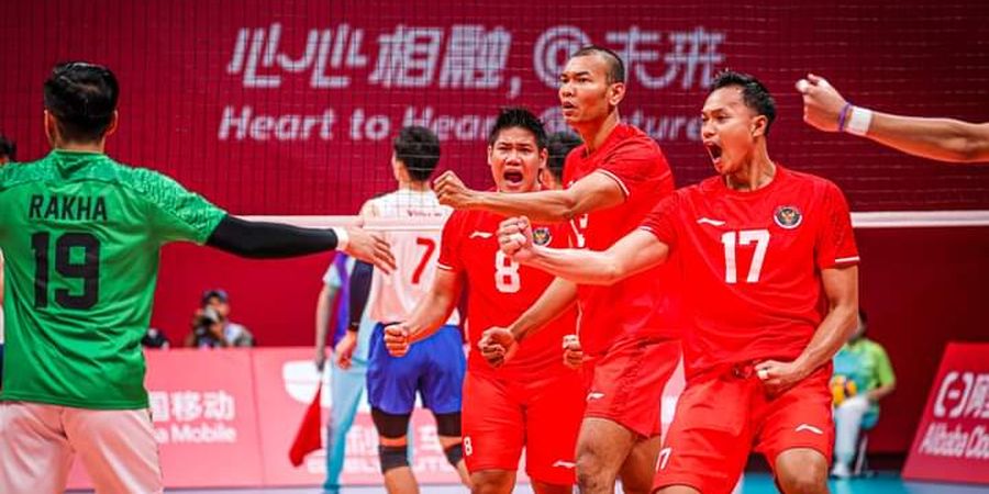 Live Score Voli Asian Games 2022 - Start 13.30 WIB, Indonesia Vs Kazakhstan Berebut Posisi 7-10