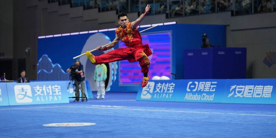 Asian Games 2022 - Wushu Sumbang Emas Ketiga Indonesia, Harris Horatius Kuasai Taolu Nanquan dan Nangun