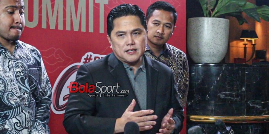 Erick Thohir Buka Suara soal Kinerja Wasit Liga 1 yang Kembali Jadi Sorotan, Tak Boleh Saling Tuduh