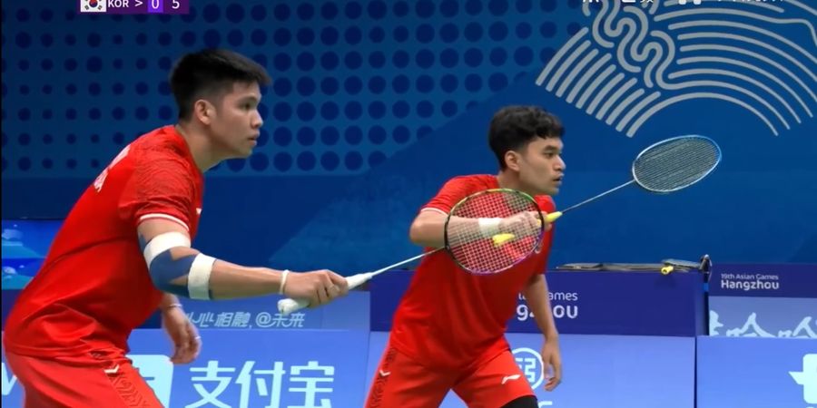 Hasil Bulu Tangkis Asian Games 2022 - Leo/Daniel Ambyar, Laju Indonesia Tamat Usai Ditekuk Korea Selatan