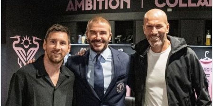 Usai Bertemu Lionel Messi di Markas Inter Miami, Zinedine Zidane Ambil Keputusan Latih Musuh Bebuyutan PSG