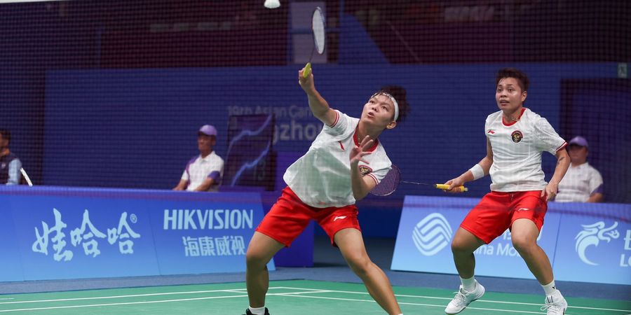 Bulu Tangkis Asian Games 2022 - Apriyani/Fadia Sesalkan Ending Duel Neraka yang Nyaris Bikin Juara Dunia 4 Kali Gigit Jari