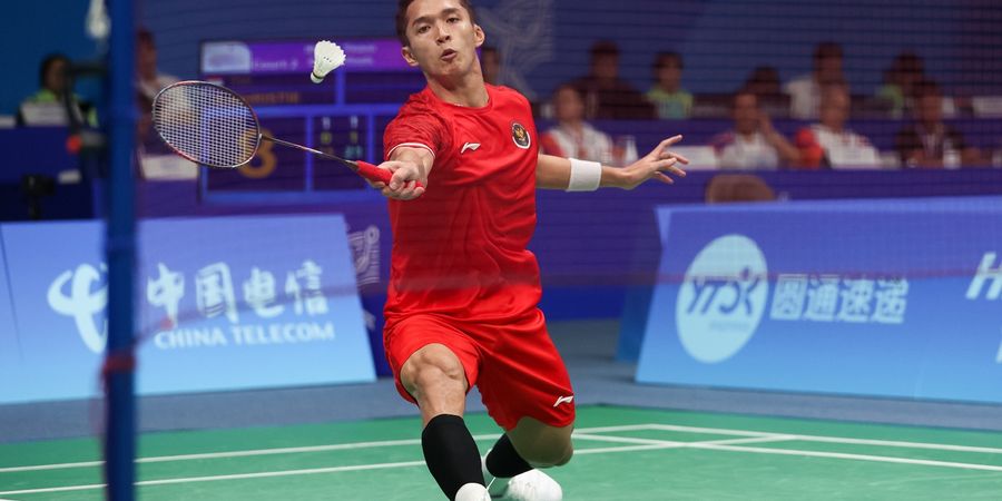 Bulu Tangkis Asian Games 2022 - Juara Indonesia Open Menang, Jonatan Sah Ulangi Final 2018 di 32 Besar karena Undian Tak Normal