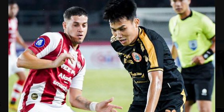 Hasil Liga 1 - Diwarnai 4 Gol dan 1 Kartu Merah, Persis Solo dan Persija Jakarta Berbagi Angka