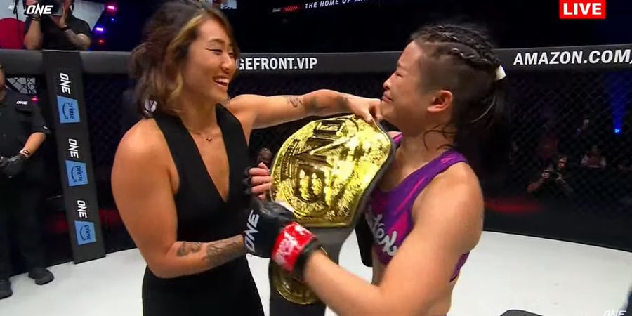 Hasil ONE Fight Night 14 - Angela Lee Pensiun, Stamp Juara Baru Atomweight ONE Championship