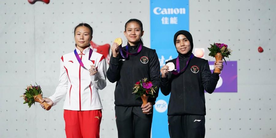 Update Klasemen Medali Asian Games 2022 - Enam Medali Emas Bersarang, Indonesia Bertabur Rekor Fantastis