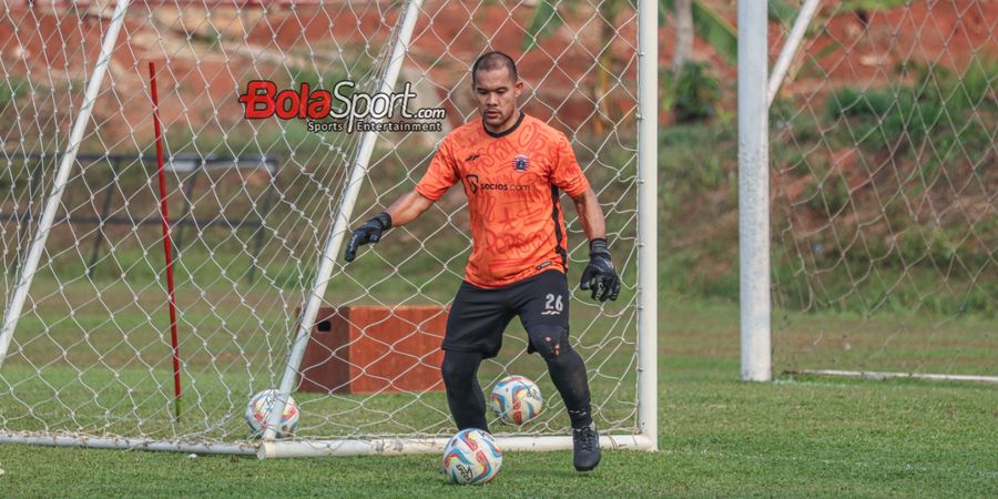 Kepercayaan Thomas Doll belum Pudar, Andritany Ardhiyasa Tetap Kawal Gawang Persija di Laga Kontra Barito Putera