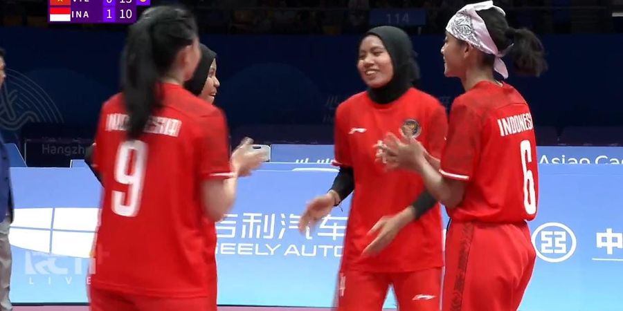 Asian Games 2022 - Haru Cetak Emas Bersejarah Sirna, Indonesia Kawinkan Medali Perak dari Sepak Takraw