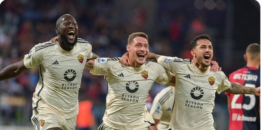 Hasil dan Klasemen Liga Italia - Lukaku Masuk Mode Ganas, Roma Menang Brutal