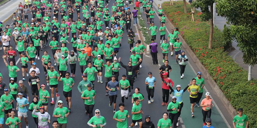 13 Ribu Pelari Ramaikan Milo Activ Run 2023 Jakarta Series