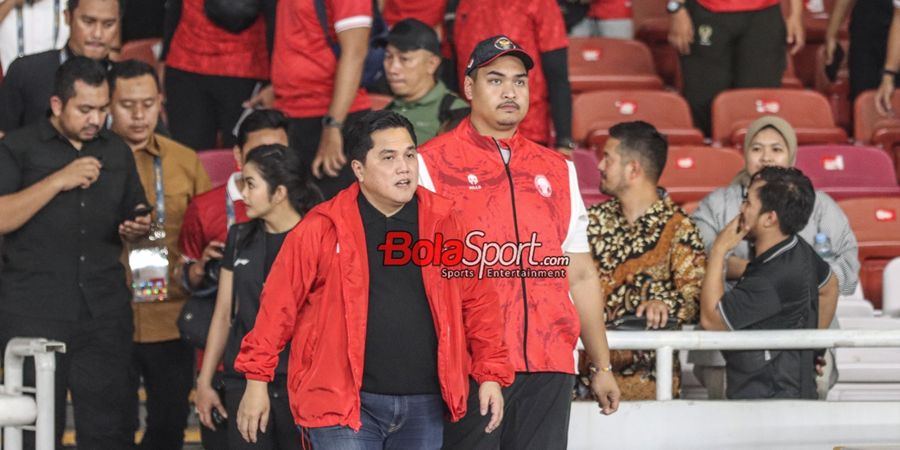 Harus Dampingi Presiden Jokowi, Erick Thohir Tidak Bisa Kawal Timnas Indonesia saat Tandang ke Brunei Darussalam