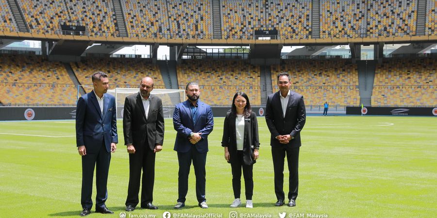 Stadion Bukit Jalil Kini Punya Rumput Kelas Dunia, Media Malaysia: Gak Nyerok Banjir Lagi Pakai Sekop dan Kardus