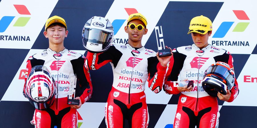 Asia Talent Cup 2023 - Cetak 4 Kemenangan Beruntun usai Duel Sengit, Veda Ega Bawa Merah Putih Berkibar Tinggi