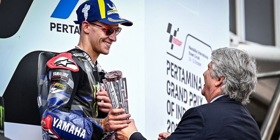 MotoGP Indonesia 2023 - Mandalika Hadirkan Podium Terbaik bagi Quartararo, tapi Yamaha Jangan Senang Dulu