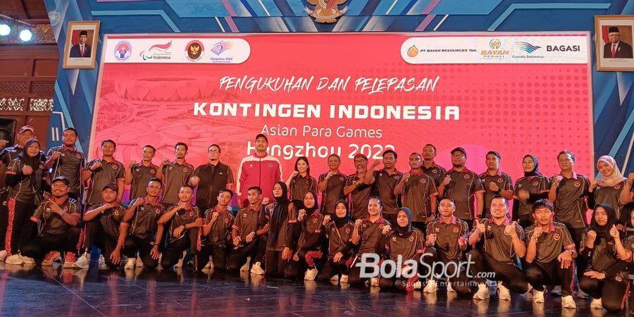 Kontingen Indonesia di Asian Para Games 2022 Dikukuhkan, Mimpi Tinggi Setelah di ASEAN Sudah Paripurna