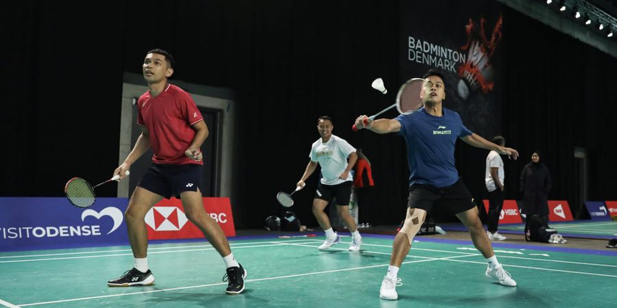 Denmark Open 2023 -  Tak Ada Kata Bersantai, Tim Bulu Tangkis Indonesia Langsung Gercep Latihan usai Tiba di Odense