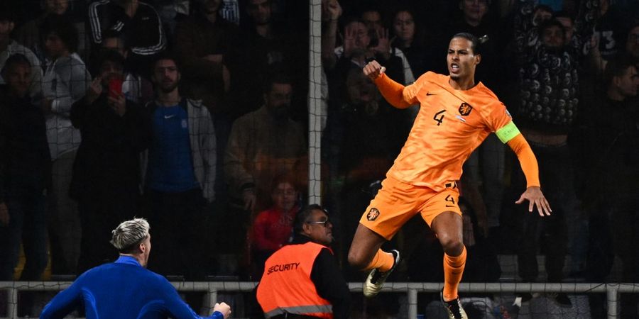 Hasil Kualifikasi Euro 2024 - Belanda Jaga Asa Lolos Berkat Penalti Van Dijk