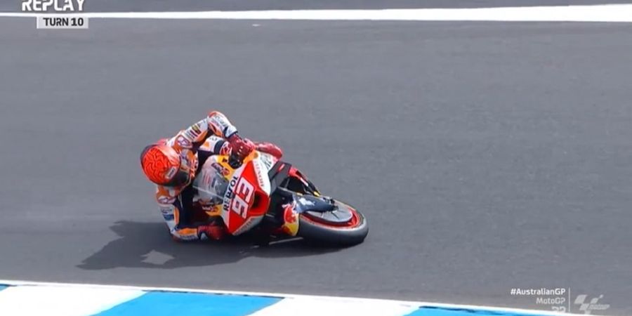 Hasil Practice MotoGP Australia 2023 - Marc Marquez Sengsara di Tikungan Keramat, Francesco Bagnaia Gagal Lolos Q2 Lagi