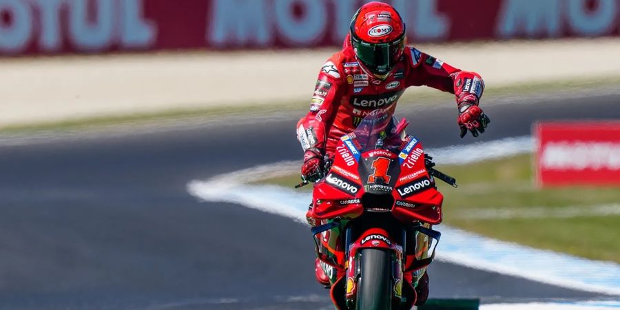 Hasil Kualifikasi MotoGP Australia 2023 - Jorge Martin Pole Position, Marc Marquez Nekat Buntuti Francesco Bagnaia Sampai Salah Jalur