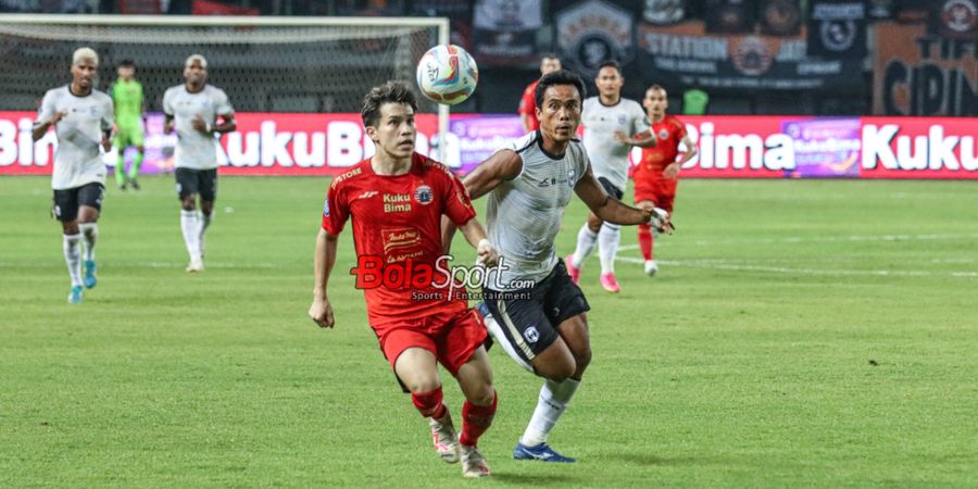 Hasil Liga 1 - Rizky Ridho Diusir Wasit, RANS Nusantara Bekuk Persija dan Tembus 3 Besar