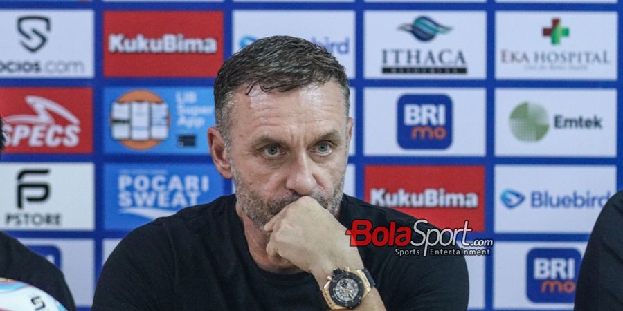 Bermain Imbang Kontra Bhayangkara FC, Thomas Doll Kecewa Gagal Persembahan Kado untuk Ulang Tahun Persija