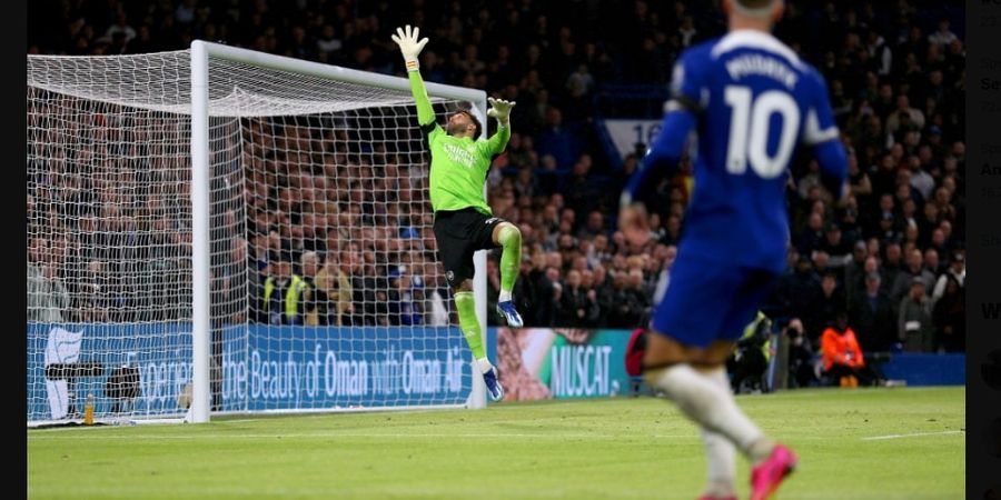 Chelsea Vs Arsenal - Sepakan Edan Mudryk Jadi Calon Gol Terbaik Liga Inggris, Kebetulan atau Tidak Sih?