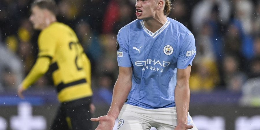 Hasil Liga Champions - Erling Haaland Borong Dua Gol, Man City Hattrick Menang 3-1