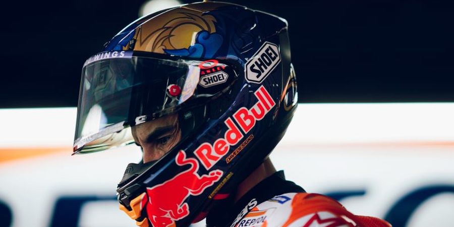 MotoGP Thailand 2023 - 2 Menit Meringis usai Kena Serpihan Motor Jorge Martin, Marc Marquez Pesimistis Bisa Unjuk Gigi