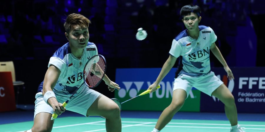 Hasil China Masters 2023 - Cedera Kambuh, Apriyani/Fadia Masih Belum Bisa Selesaikan Pertandingan