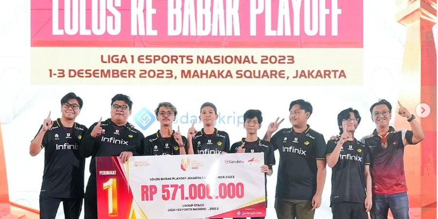 Penutupan Spektakuler Liga 1 Esports Nasional 2023, Kisah Sukses di 4 Kota