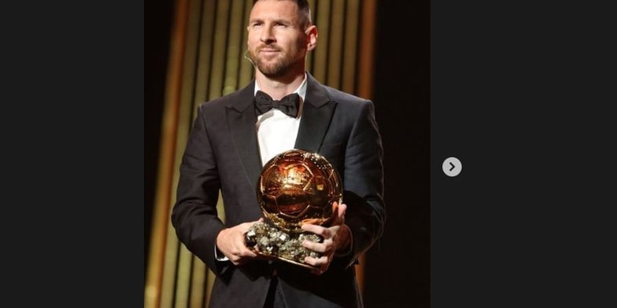 Ballon d'Or 2023 - Mbappe Pulang dengan Hampa, Kirim 8 Kata buat Messi