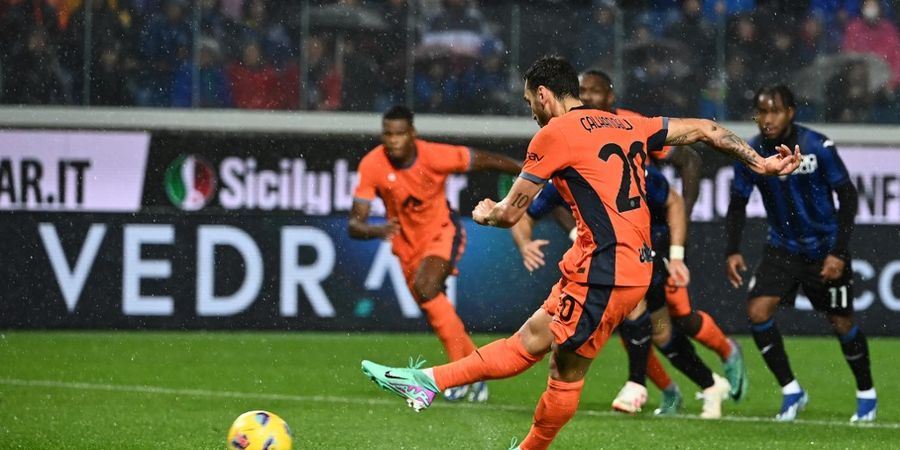 Hasil Liga Italia - Inter Milan Hajar Atalanta, Calhanoglu Jadi Manusia Turki Tertajam dan Lautaro Bikin Selusin Gol