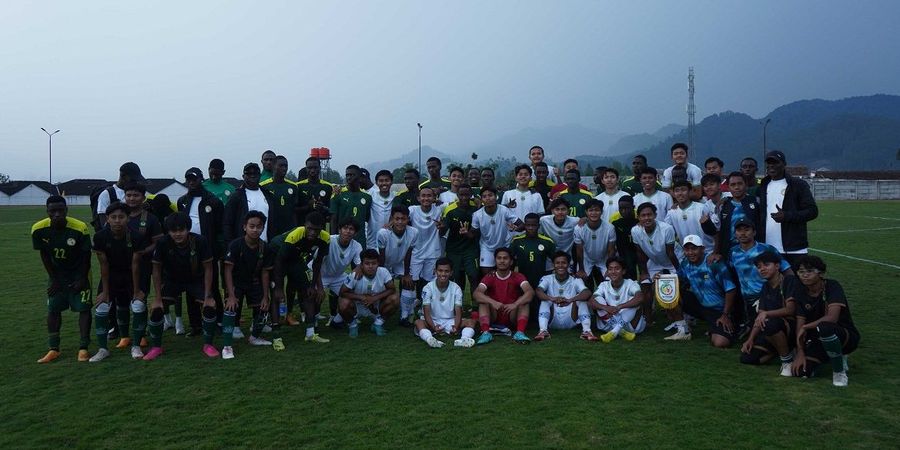 Senegal U-17 Uji Coba dengan  Akademi Persib, Kedua Tim Dapat Pengalaman